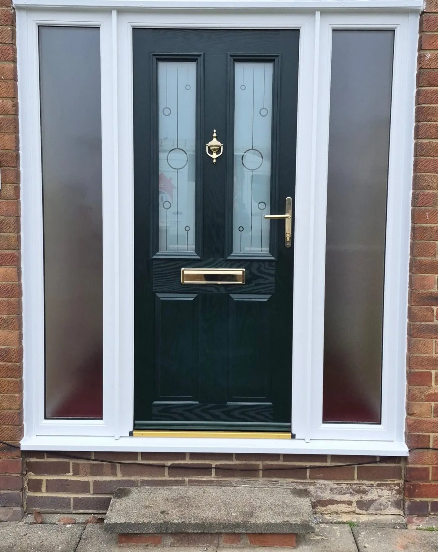 New composite front door installed by DW Glazing in Hartlepool and Teesside, job 7