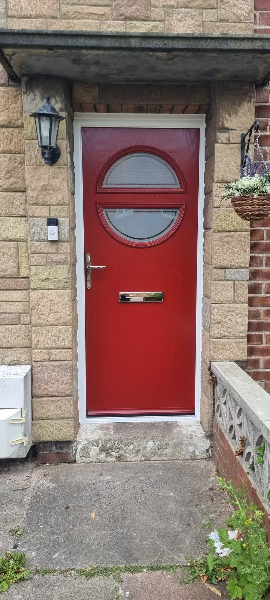 New composite front door installed by DW Glazing in Hartlepool and Teesside, job 18