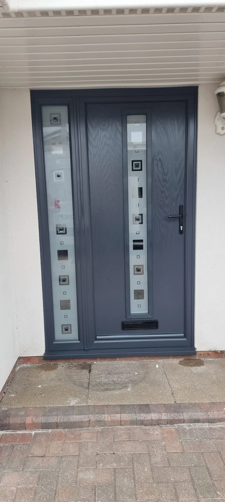 New composite front door installed by DW Glazing in Hartlepool and Teesside, job 22