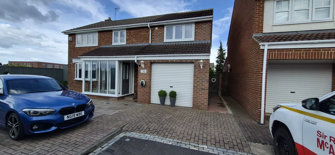 New uPVC windows and composite door installed in Hartlepool and Teesside by DW Glazing, job 14