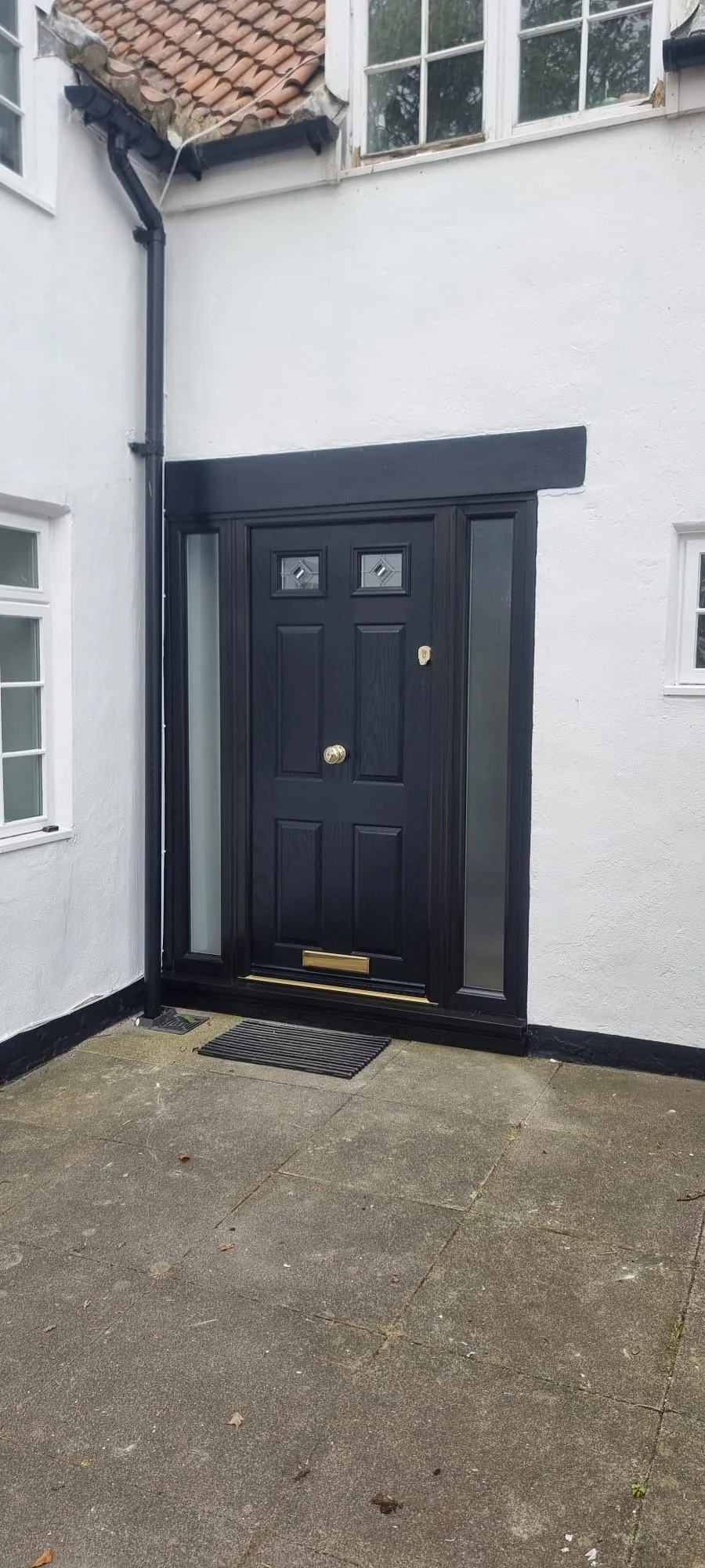 New composite front door installed by DW Glazing in Hartlepool and Teesside, job 20