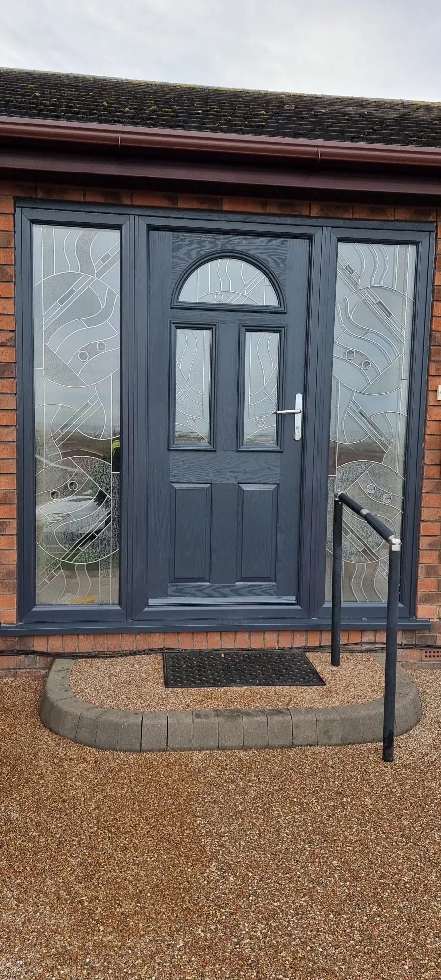 New composite front door installed by DW Glazing in Hartlepool and Teesside, job 9