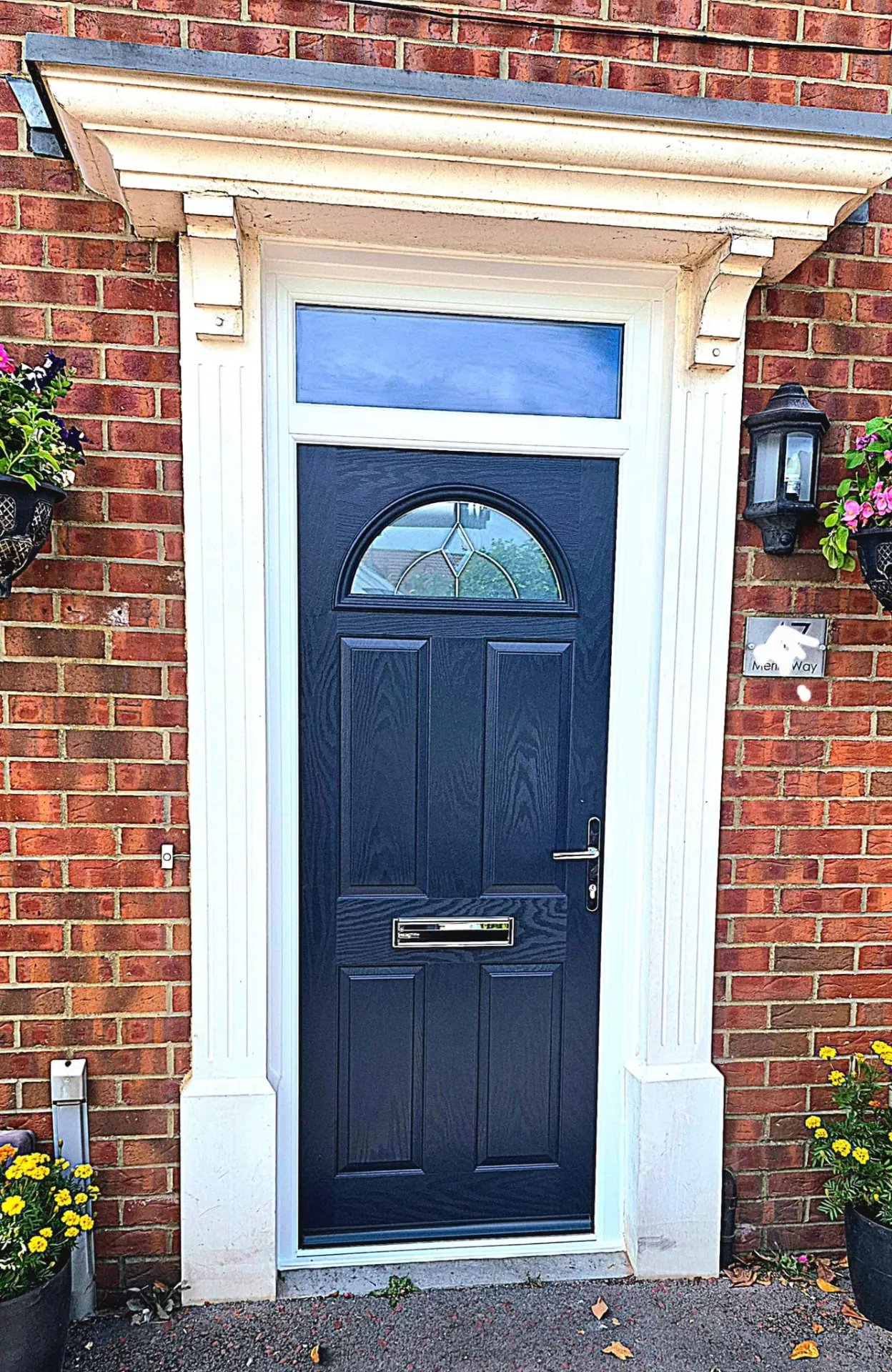 New composite front door installed by DW Glazing in Hartlepool and Teesside, job 6