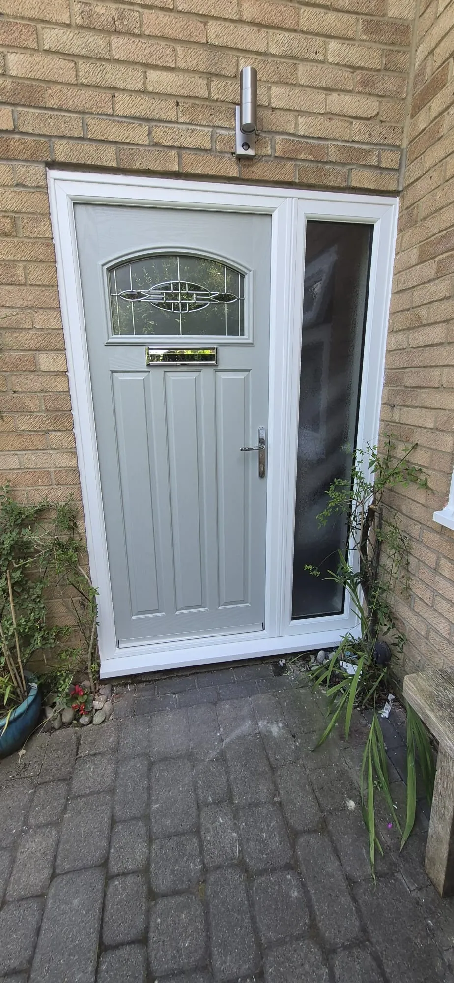 New composite front door installed by DW Glazing in Hartlepool and Teesside, job 12