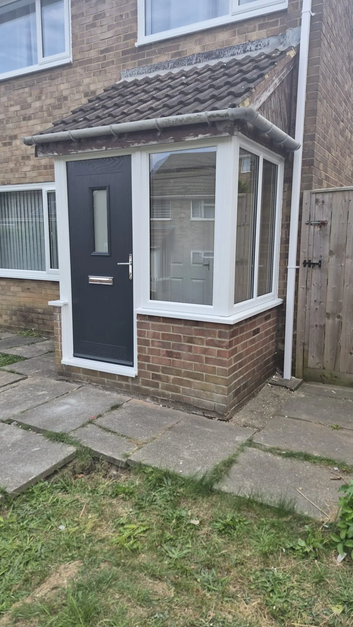 New uPVC windows and composite door installed in Hartlepool and Teesside by DW Glazing, job 11