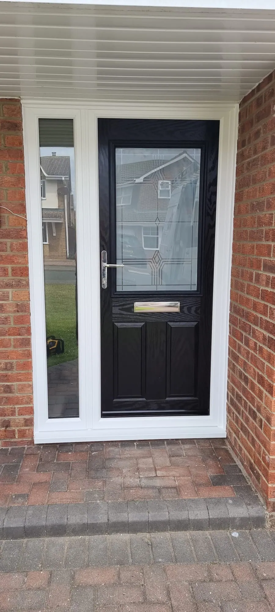 New composite front door installed by DW Glazing in Hartlepool and Teesside, job 8