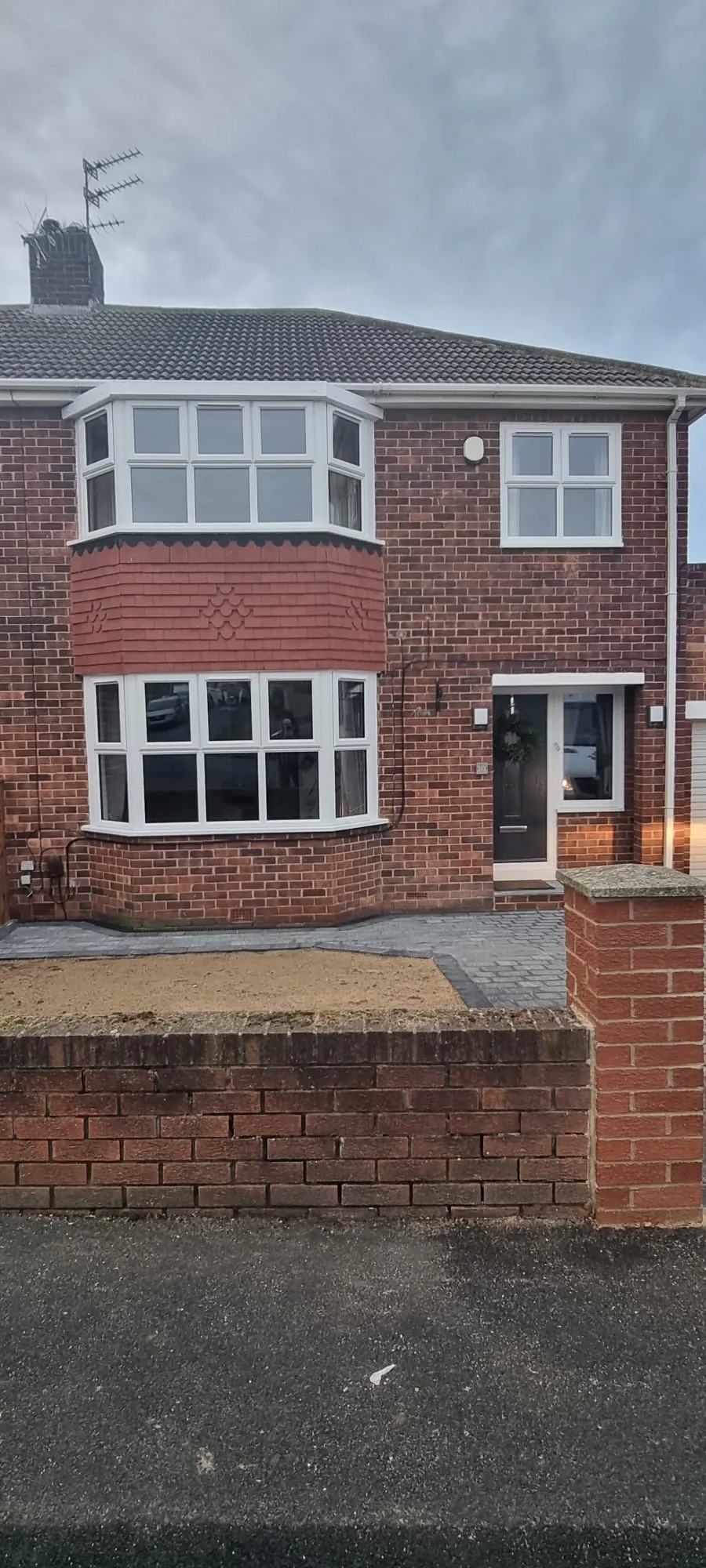 New uPVC windows and composite door installed in Hartlepool and Teesside by DW Glazing, job 15