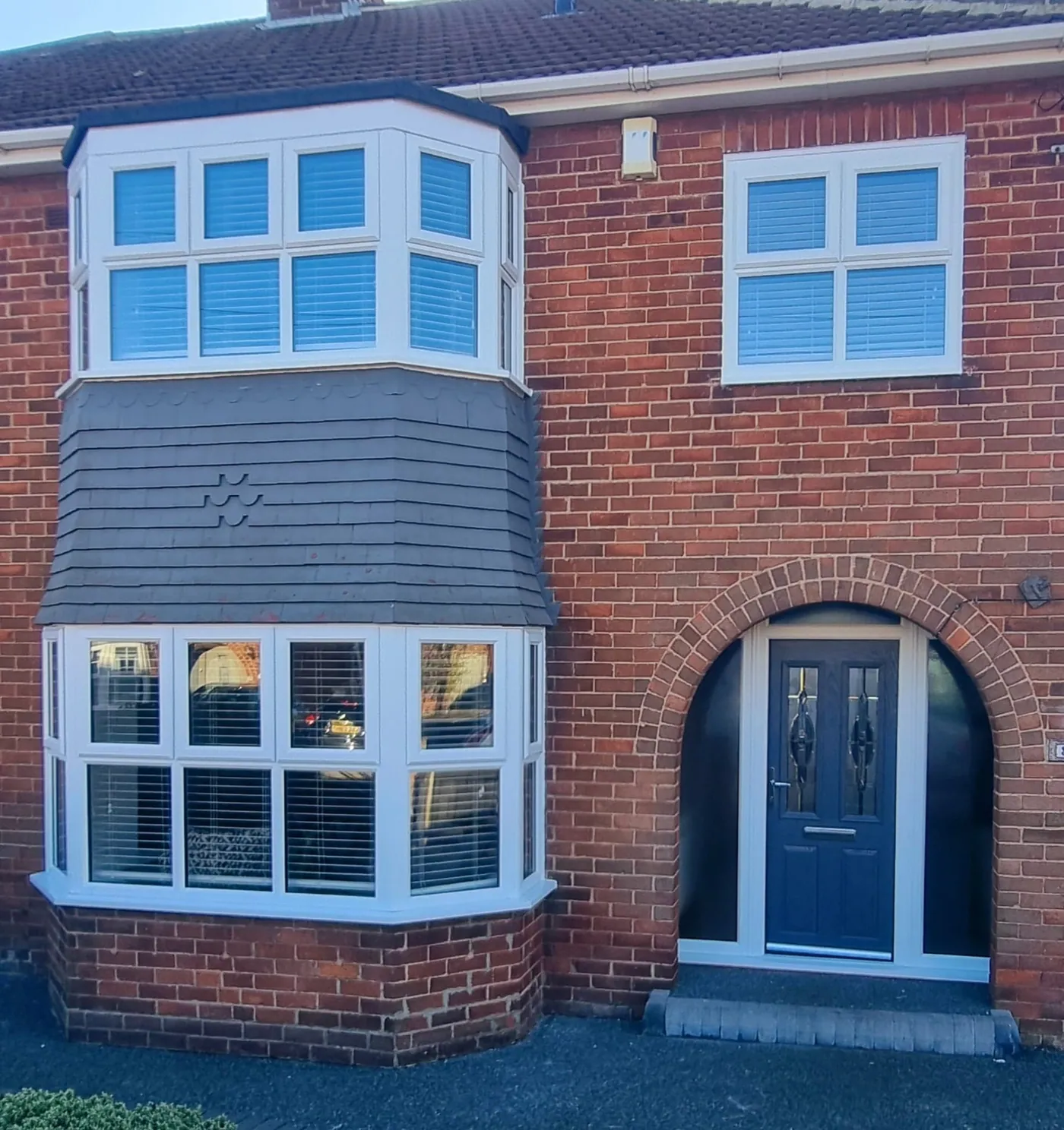 New uPVC windows and composite door installed in Hartlepool and Teesside by DW Glazing, job 12