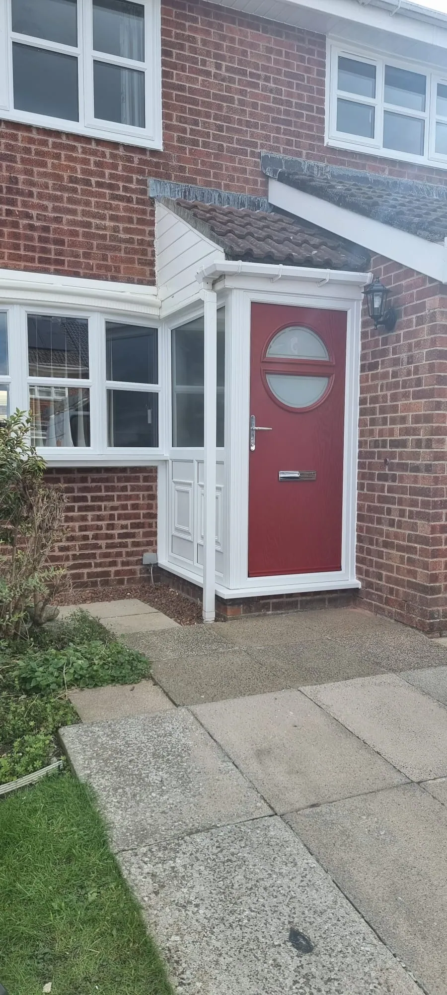 New uPVC windows and composite door installed in Hartlepool and Teesside by DW Glazing, job 8