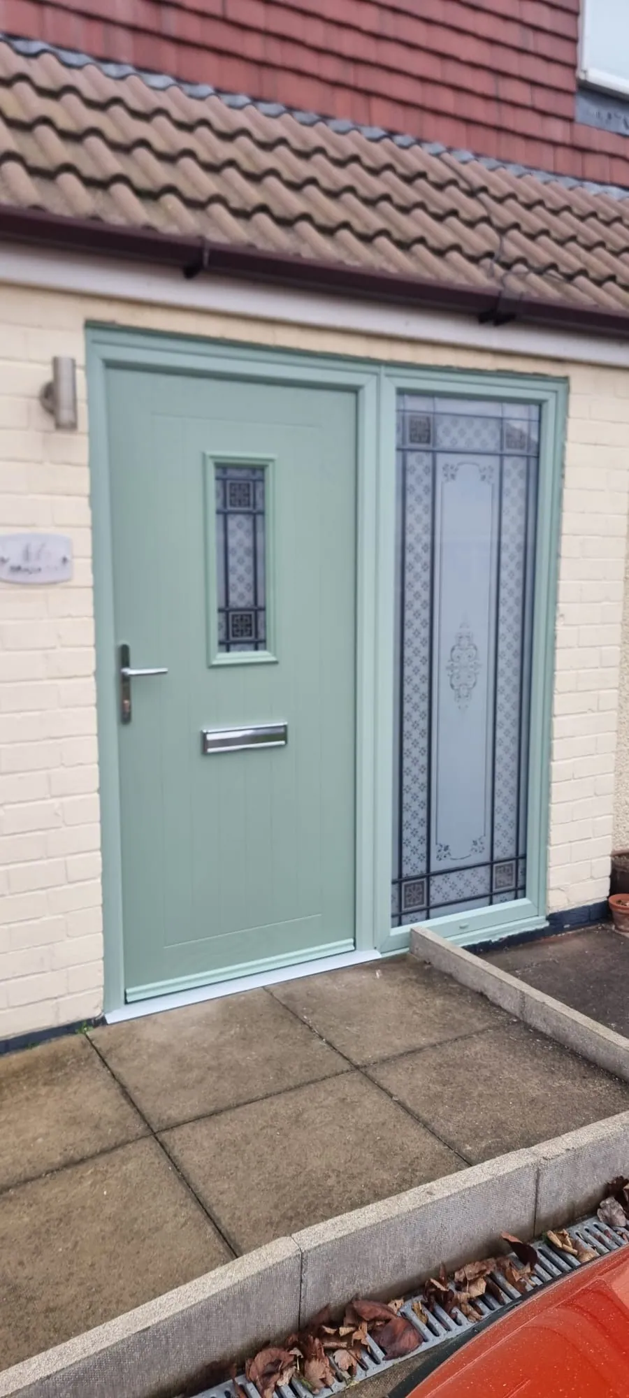 New composite front door installed by DW Glazing in Hartlepool and Teesside, job 14