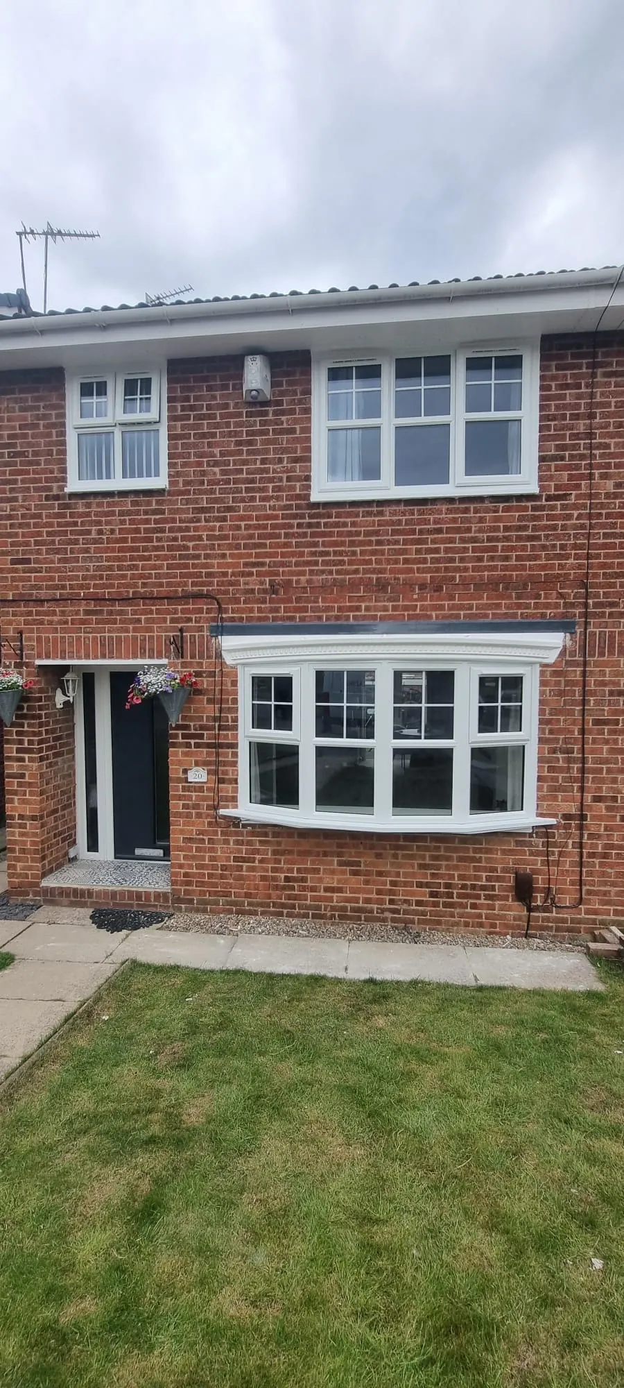 New uPVC windows and composite door installed in Hartlepool and Teesside by DW Glazing, job 10