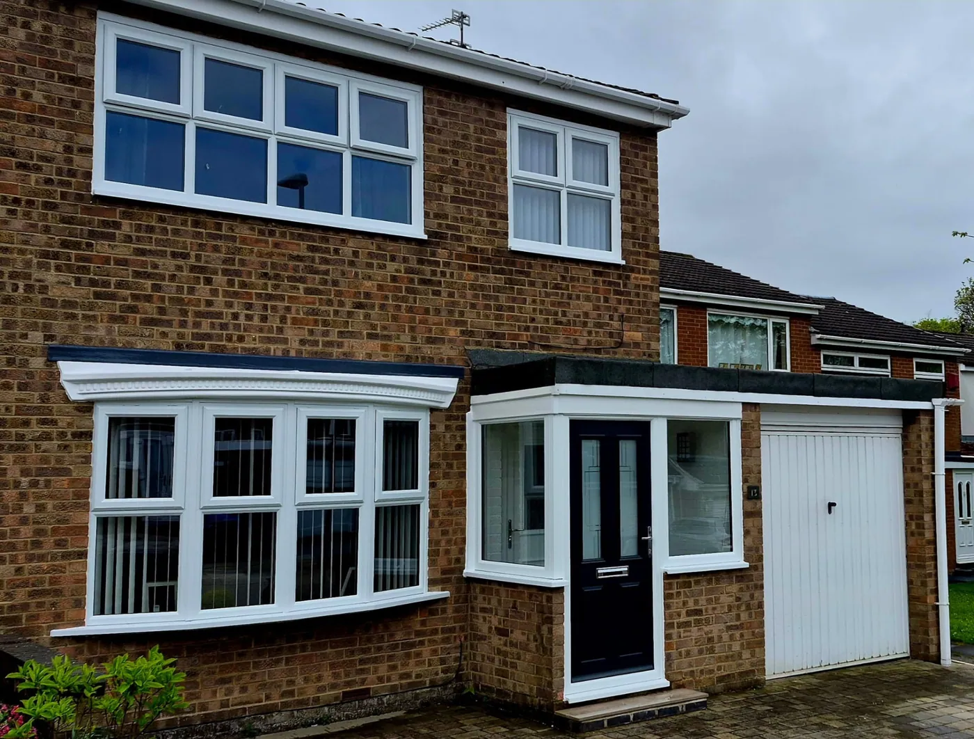 New uPVC windows and composite door installed in Hartlepool and Teesside by DW Glazing, job 7