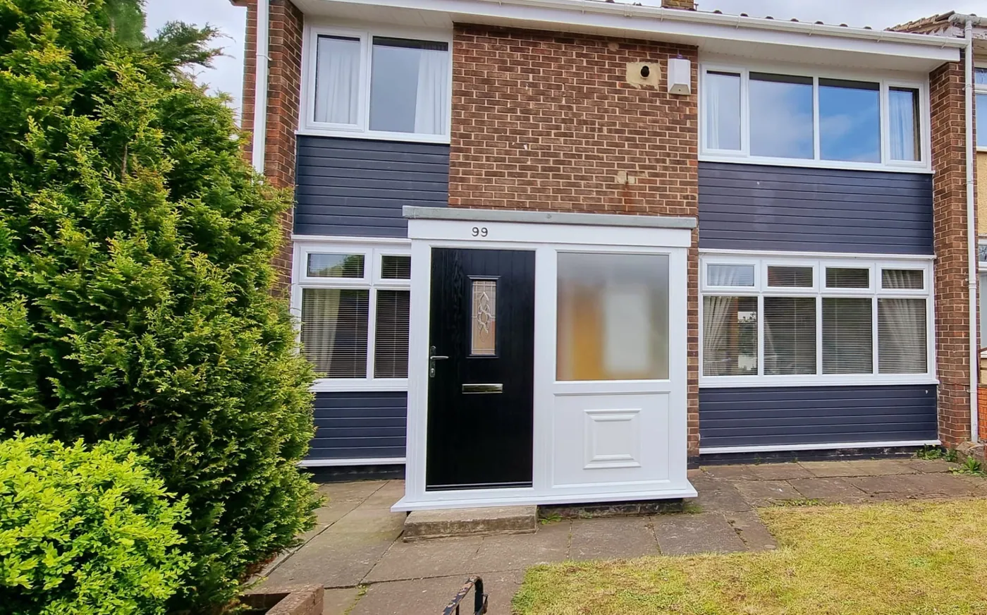 New uPVC windows and composite door installed in Hartlepool and Teesside by DW Glazing, job 6