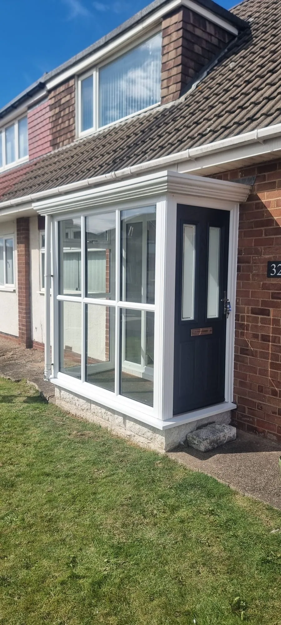 New uPVC windows and composite door installed in Hartlepool and Teesside by DW Glazing, job 4